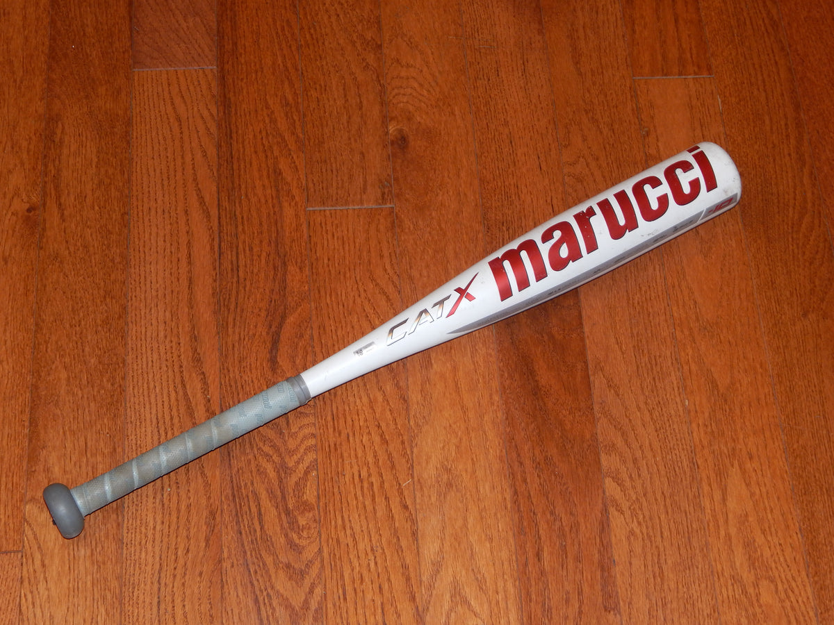Batte Baseball Marucci CatX -5 BBCOR 32/27 - Argent/rouge - 2022 - Adulte