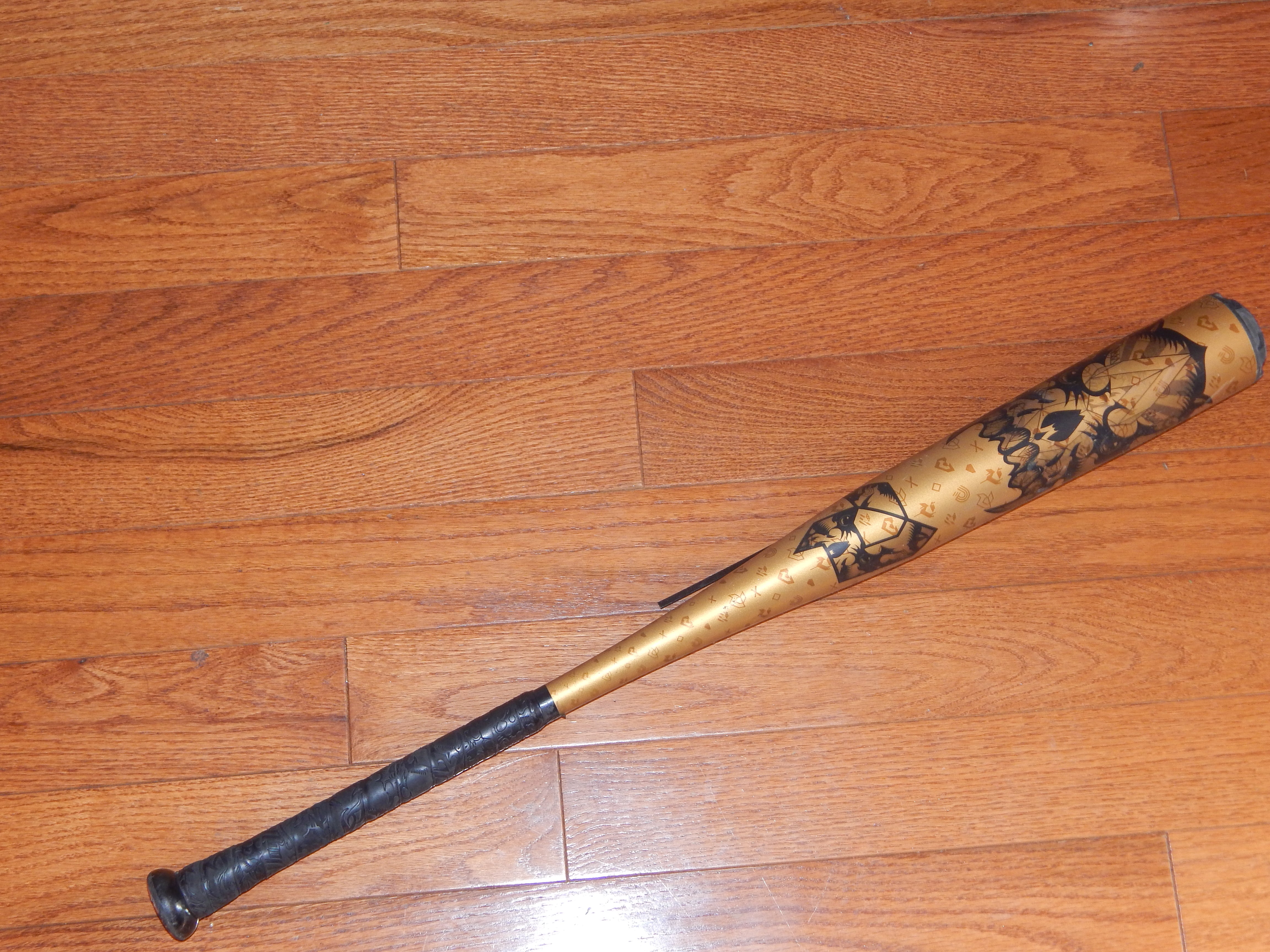 Used DeMarini Voodoo One Gold 31 inch BBCOR Baseball Bat