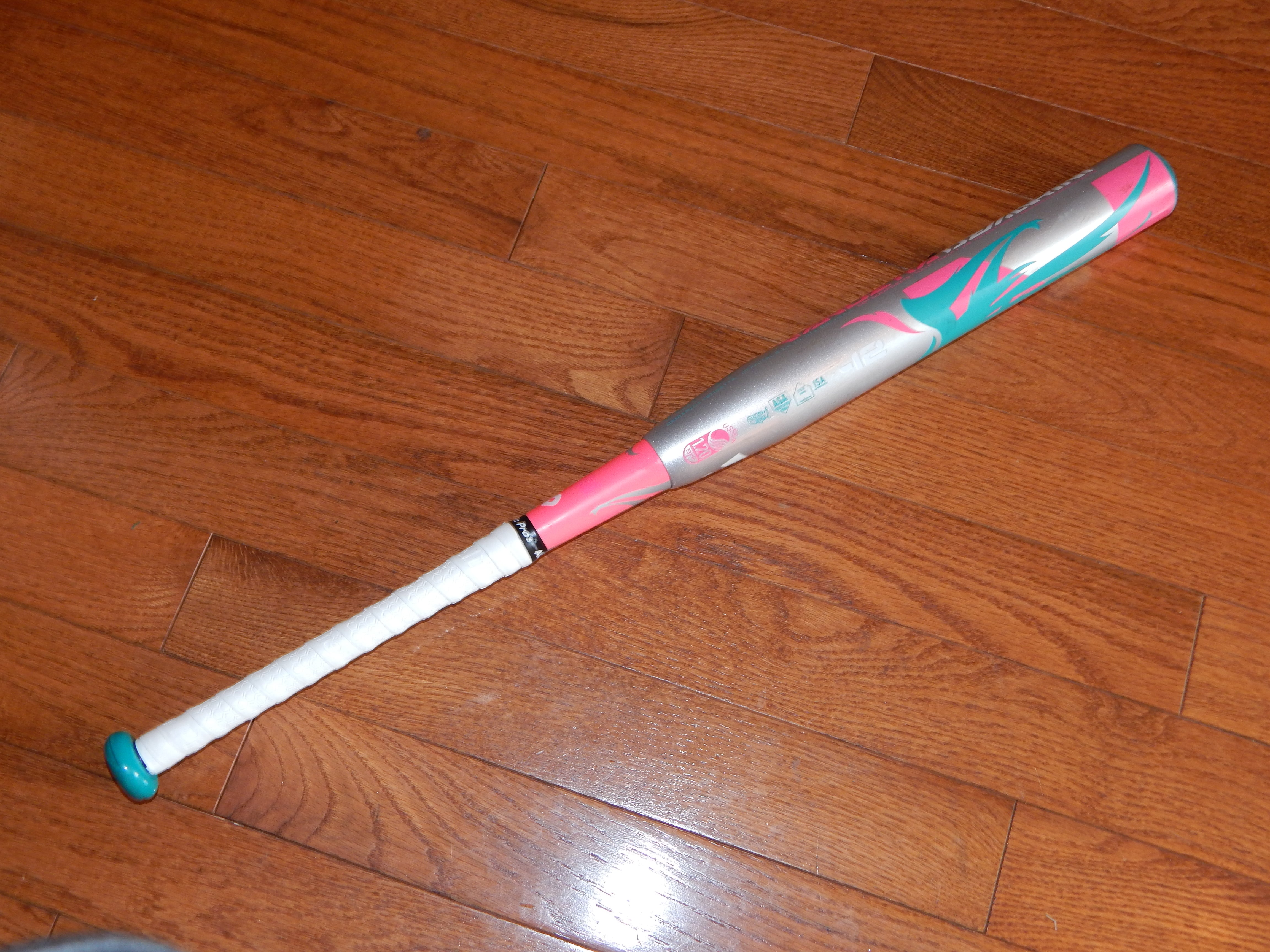 Used DeMarini Vendetta 30 inch, -12 Fastpitch Softball Bat