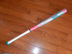 Used DeMarini Vendetta 30 inch, -12 Fastpitch Softball Bat
