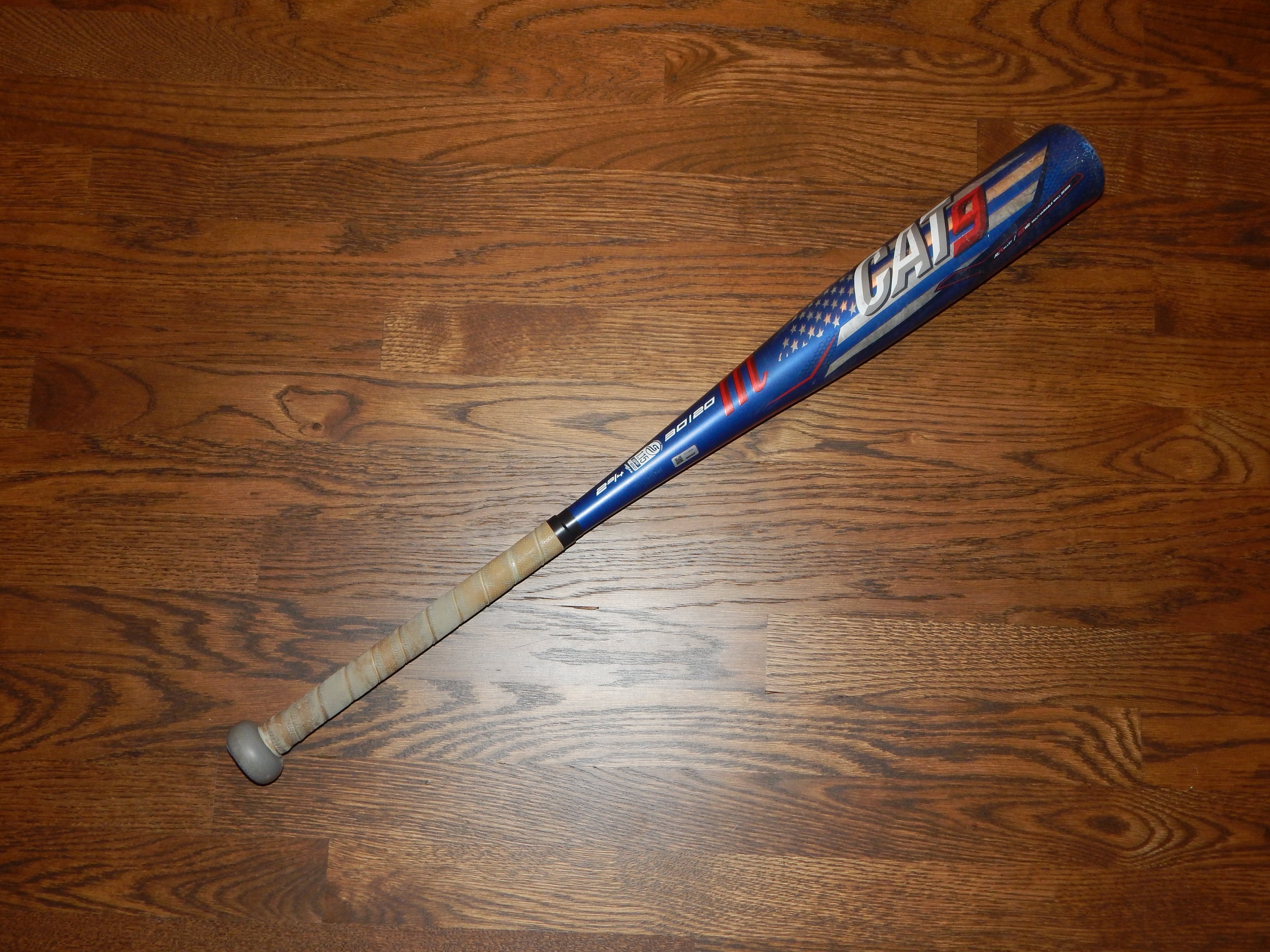 Used Marucci CAT9 30 inch, -10 USSSA Baseball Bat