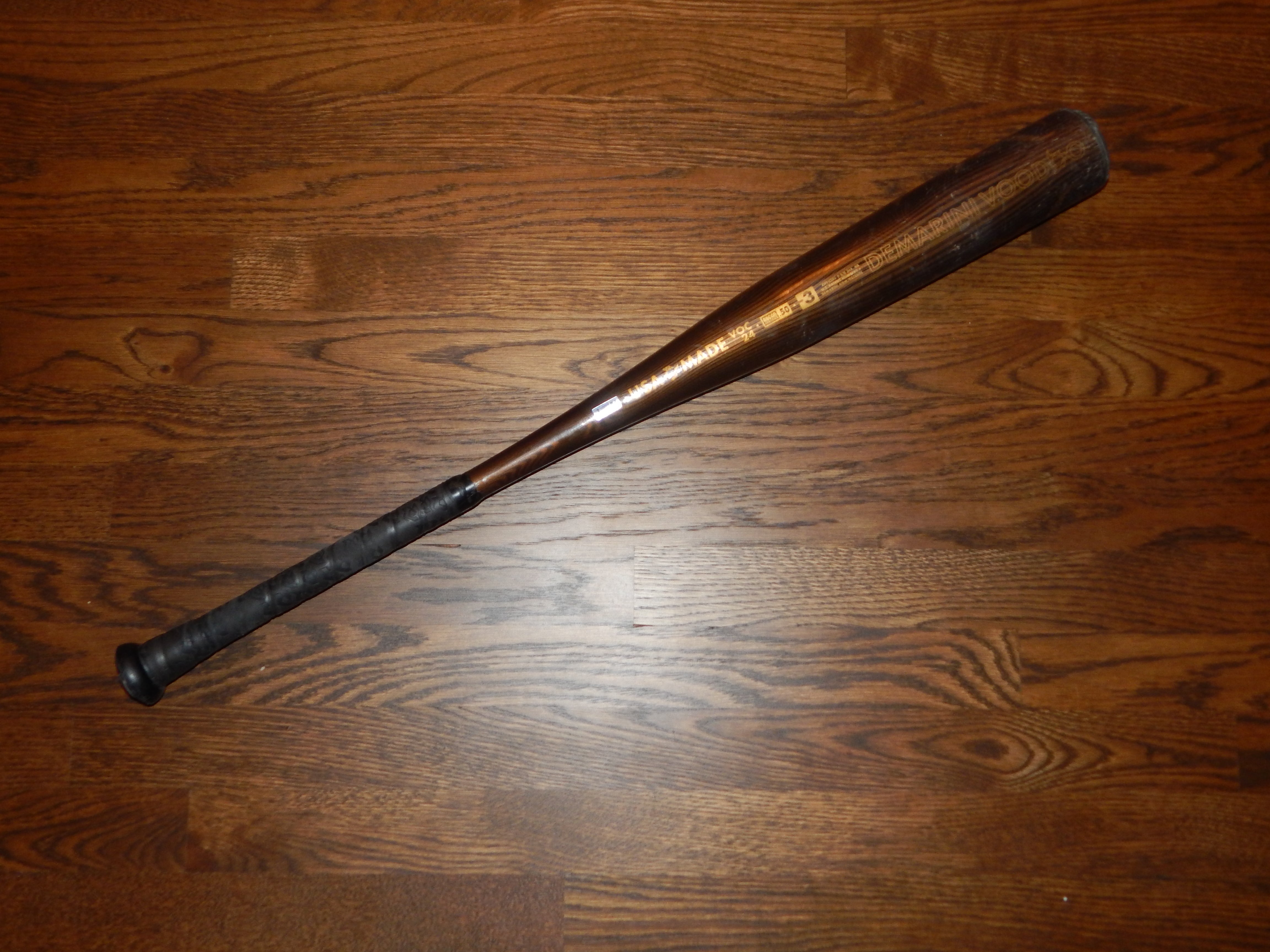 Used DeMarini Voodoo One Gold 31 inch BBCOR Baseball Bat