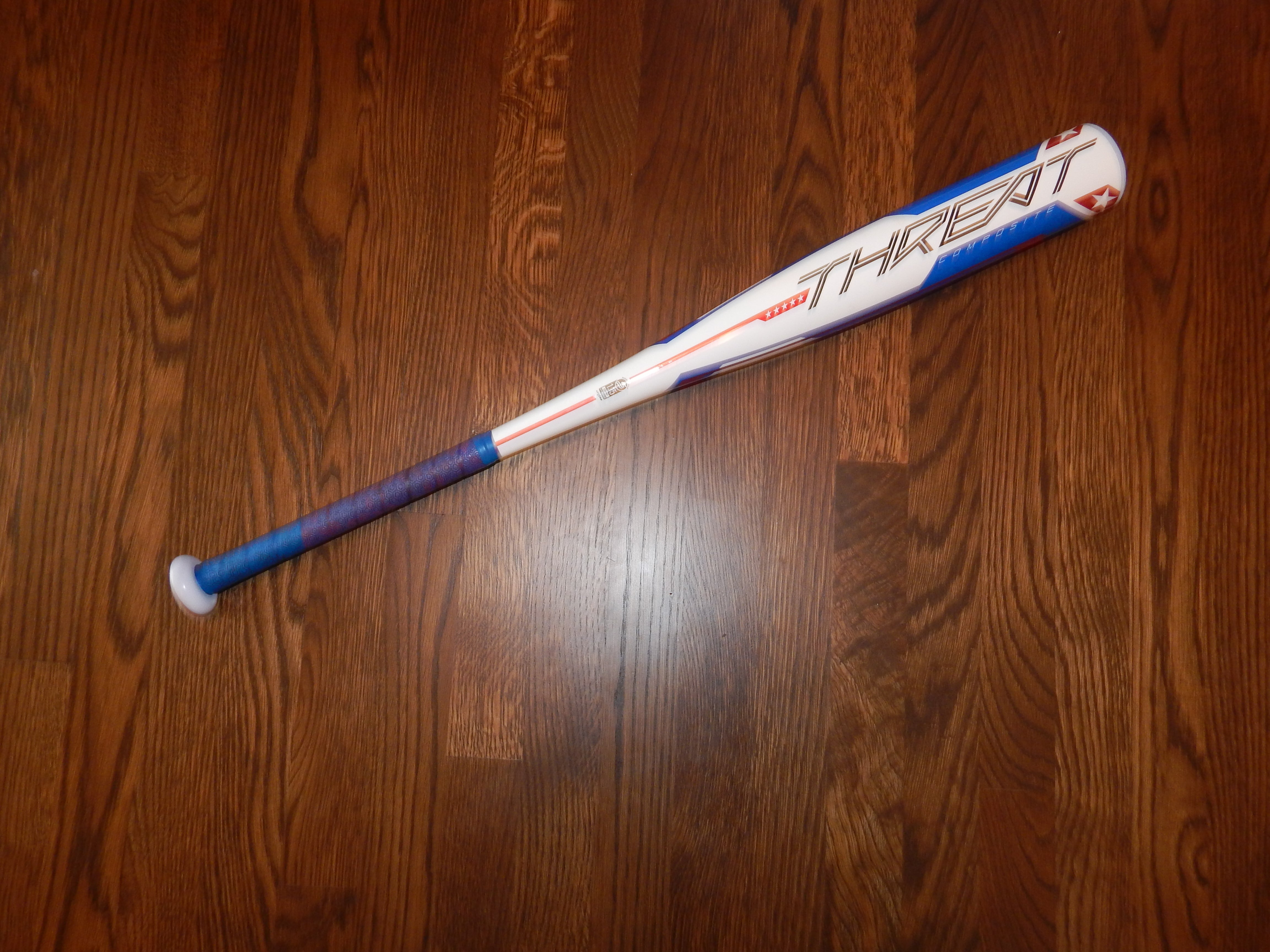 Used Rawlings Threat 30 inch, -12 USSSA Baseball Bat