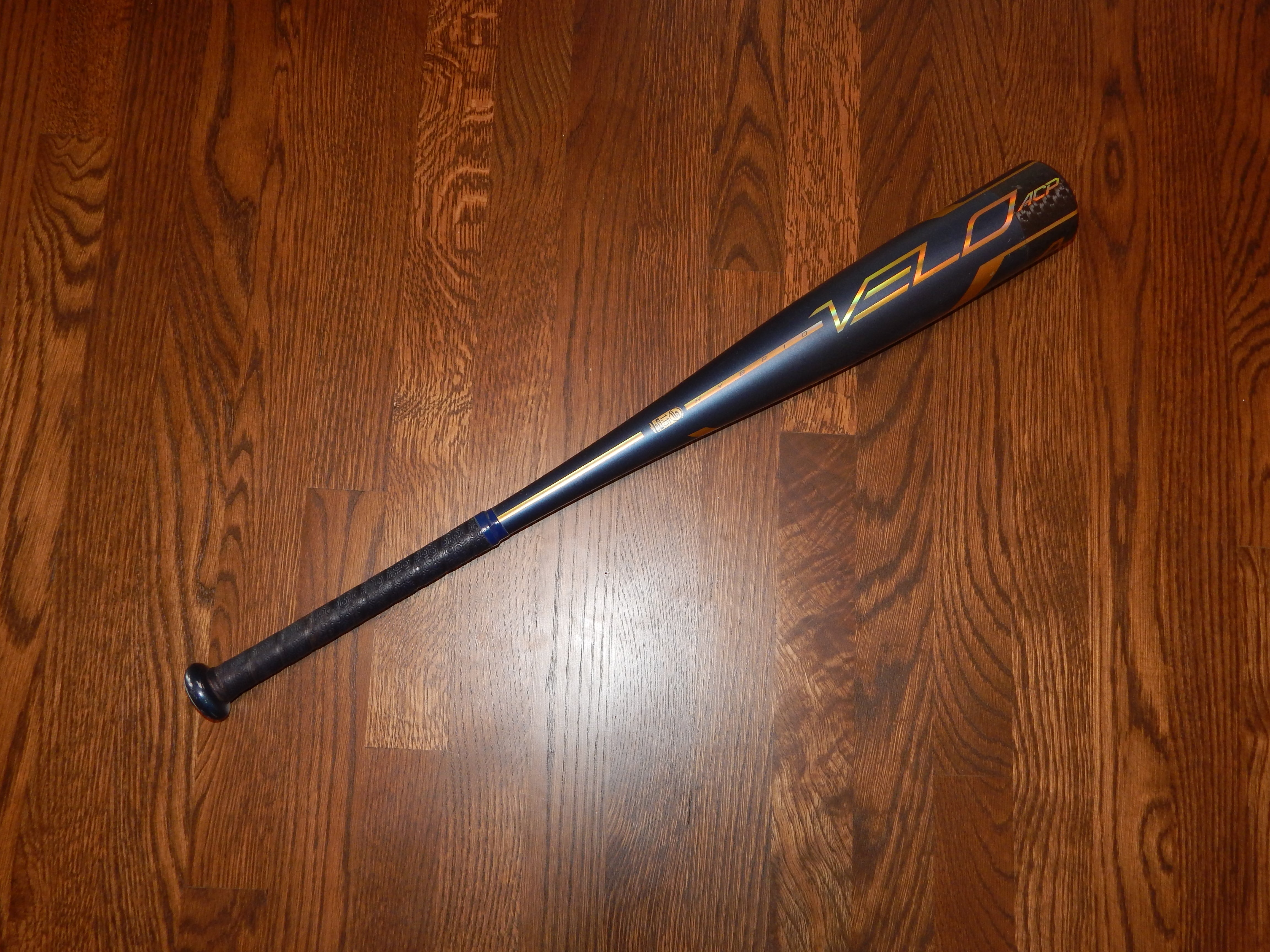 Used Rawlings Velo ACP 28 inch, -10 USSSA Baseball Bat