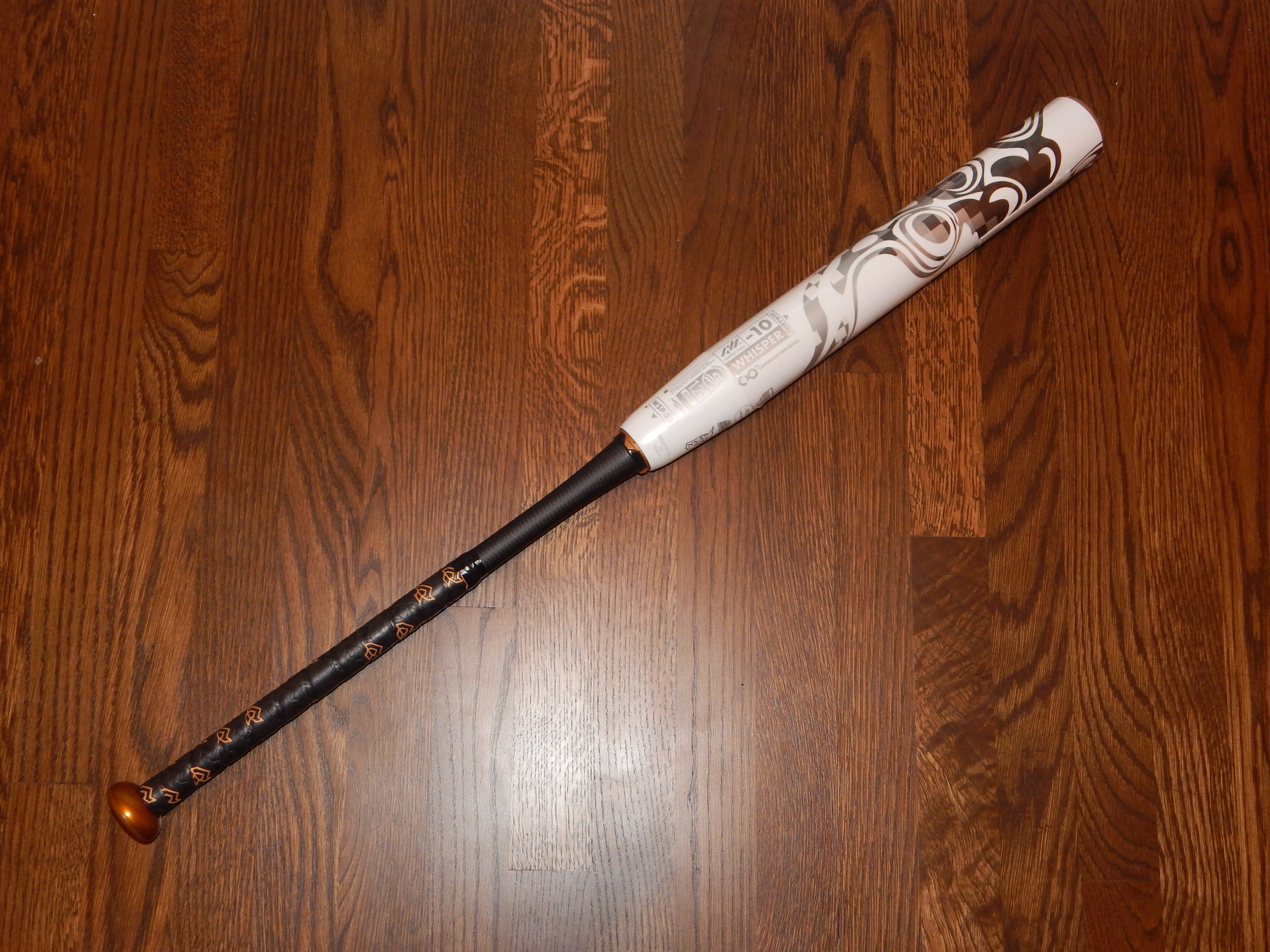 Never Used DeMarini Whisper 34 inch, -10 Fastpitch Softball Bat